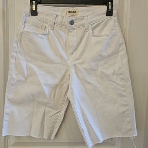 NWOT L' agence 100% cotton shorts size 24